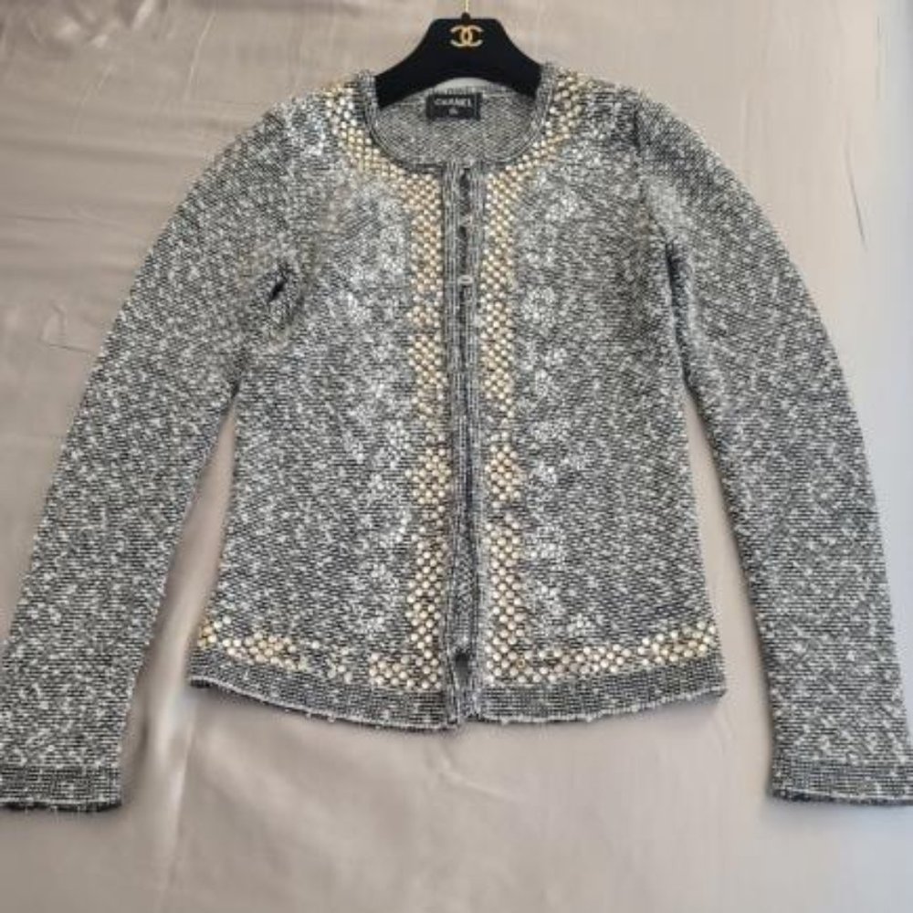 Chanel Knit Cardigan Jacket